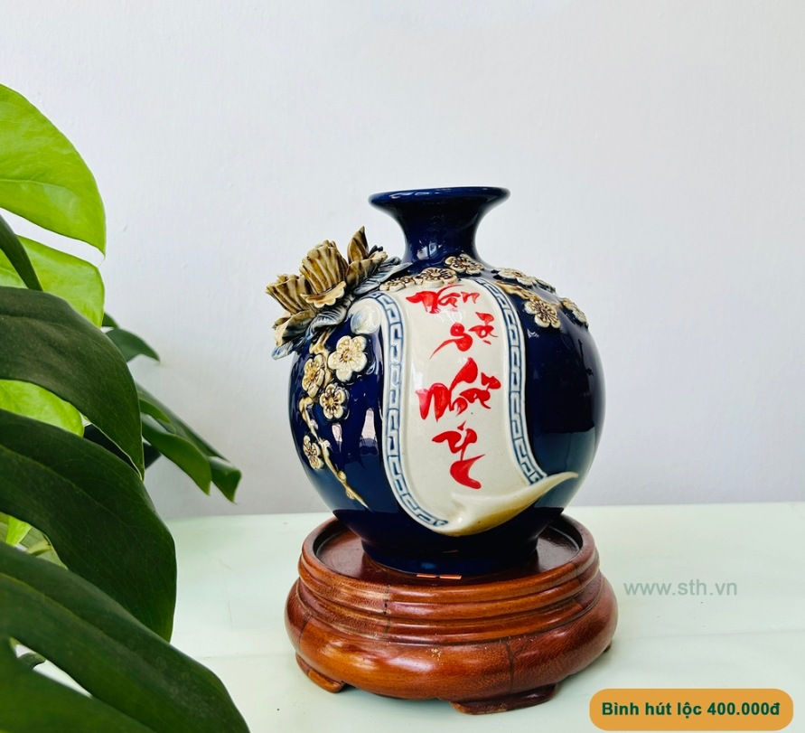 Họa tiết Bình Hút Lộc Vạn Sự Như Ý và màu sắc